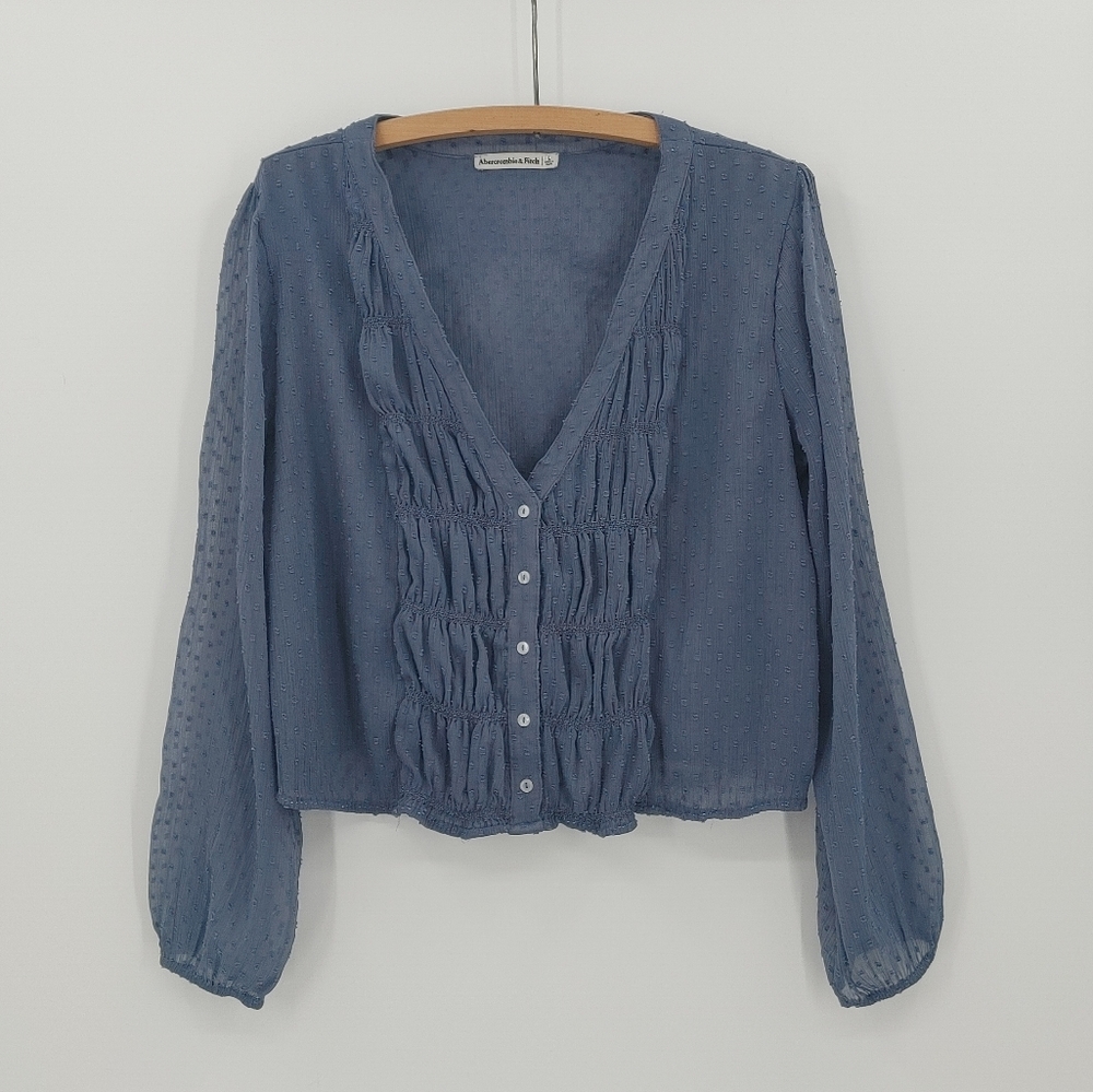 Abercrombie | cropped blouse